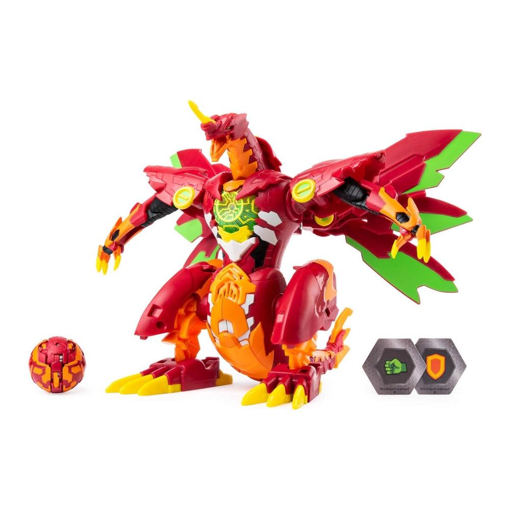 Bakugan Dragonoid Maximus 8 Inch Transforming Figure with Lights and Sounds, For Ages 6 And Up