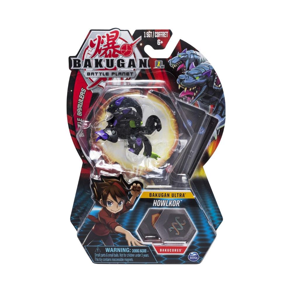 Bakugan Ultra, Howlkor, 3" Tall Collectible Transforming Creature, For Ages 6 & Up, Multicolor