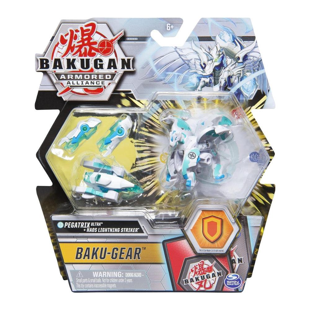Bakugan Ultra, Pegatrix With Transforming Baku-Gear, Armored Alliance 3-inch Tall Collectible Action Figure