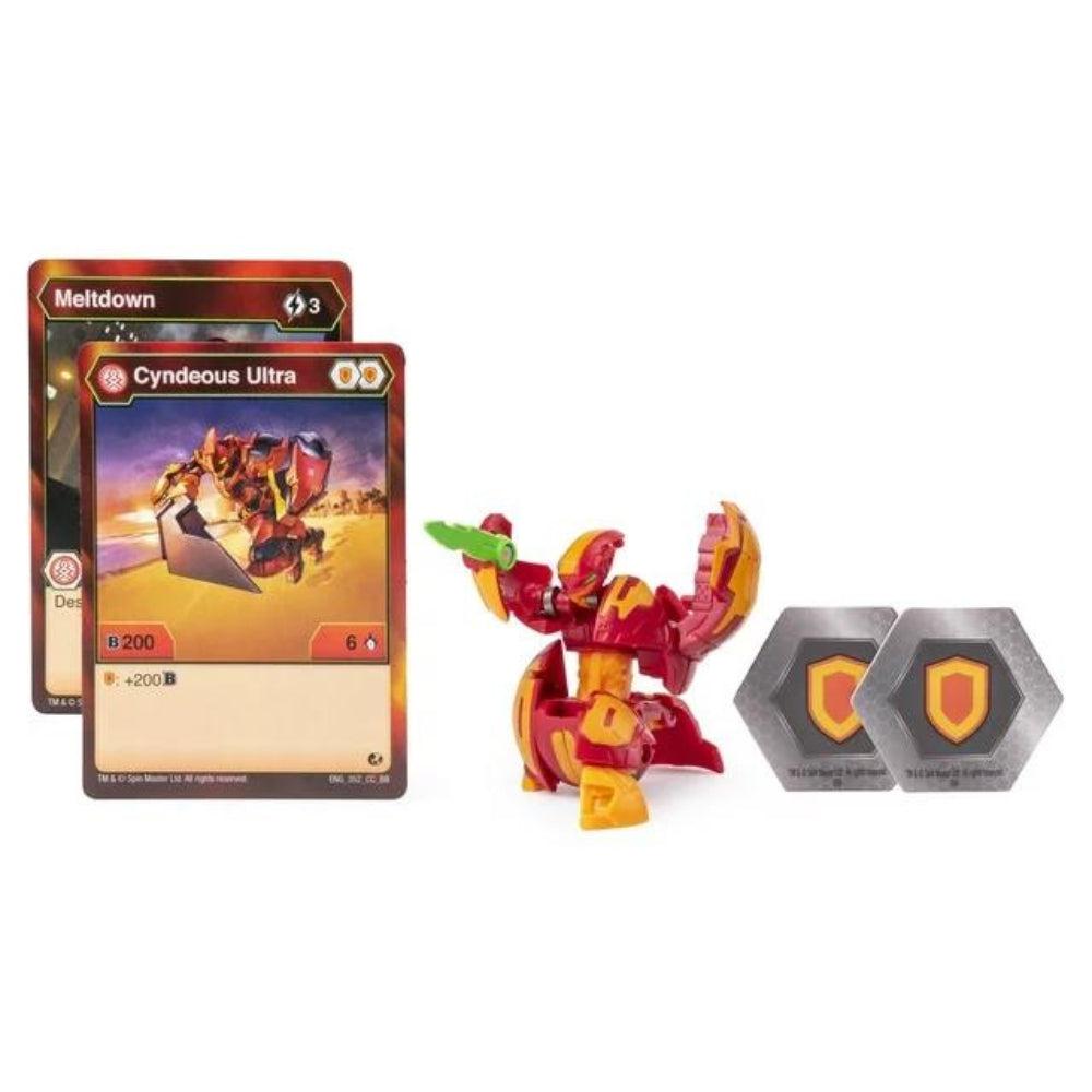 Bakugan Ultra, Pyrus Cyndeous, 3 Iinch Collectible Action Figure And Trading Card, For Ages 6 And Up