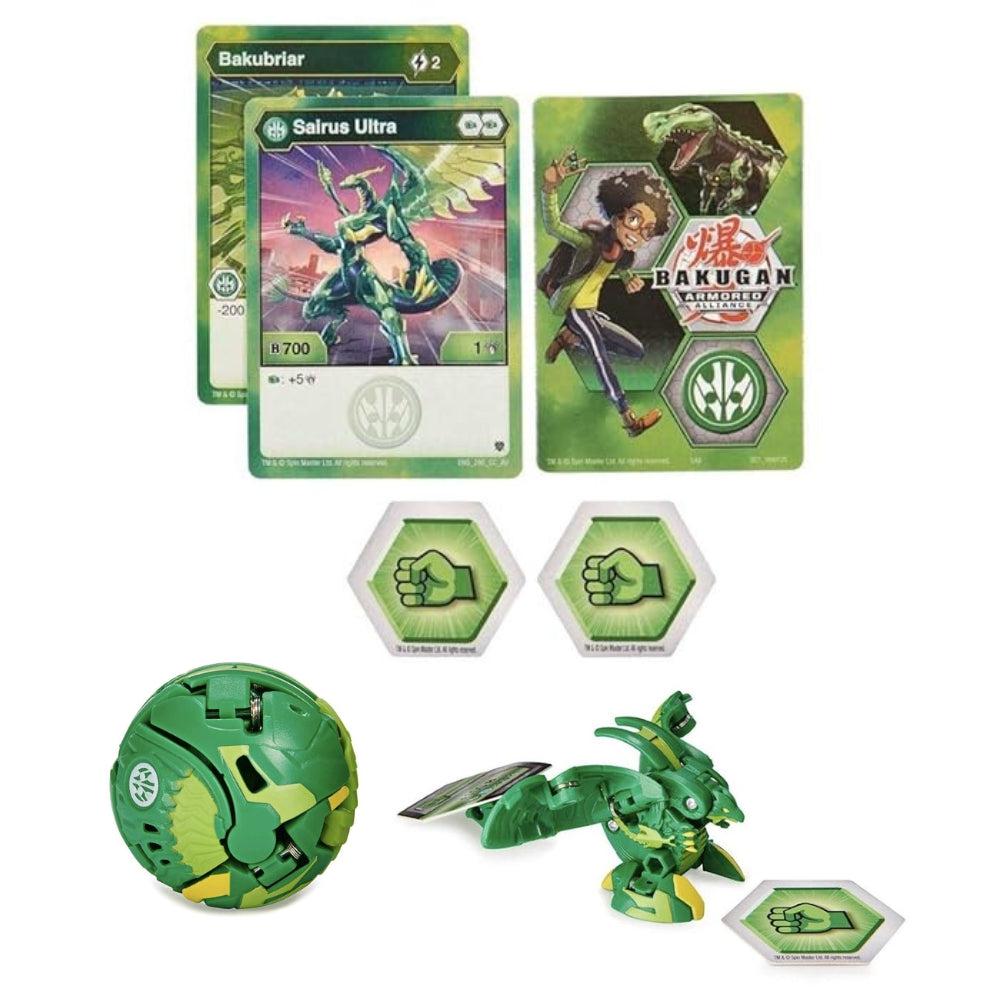 Bakugan Ultra, Ventus Sairus, Armored Alliance - 3 Inch Tall Collectible Transforming Creature, For Ages 6 And Up