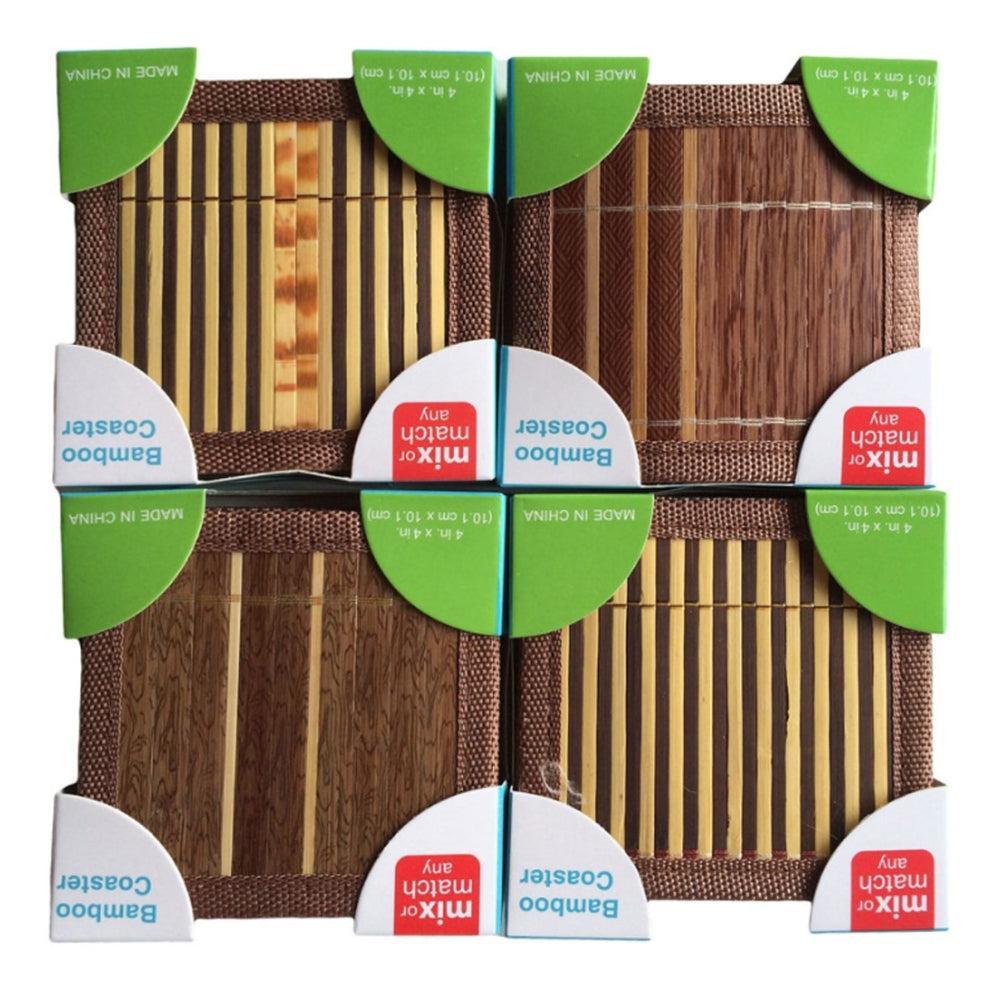 Bamboo Style Place Mats for Glasses