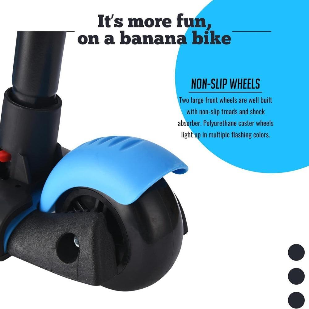 Banana Bike & LAVA Sport 3 Wheeled Mini Riding Scooter for Kids