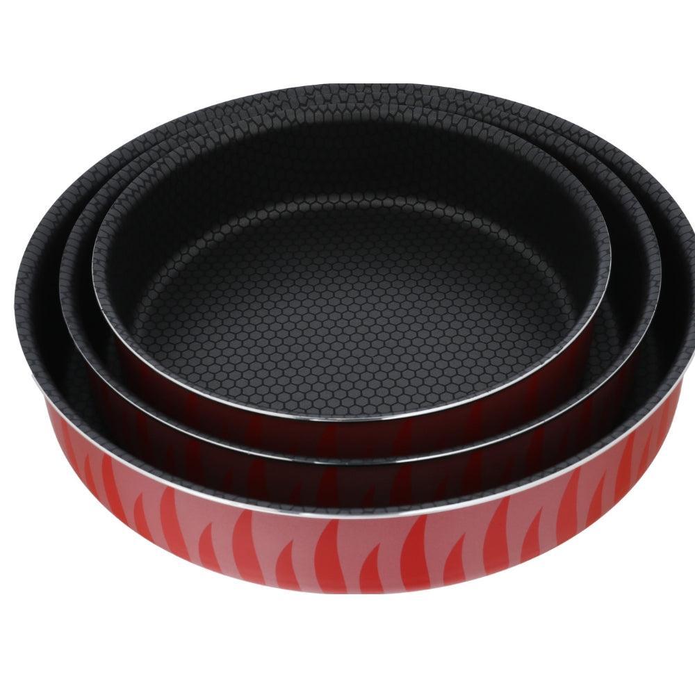 Baroly Set 3 Pcs Cake Pan 24 Cm 26 Cm 28 Cm