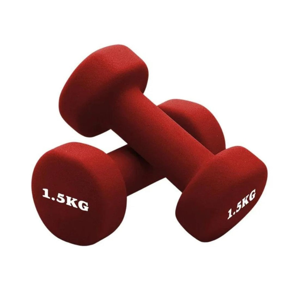 Basics Neoprene Coated Dumbbell Hand Weight(1pcs) 1.5kg