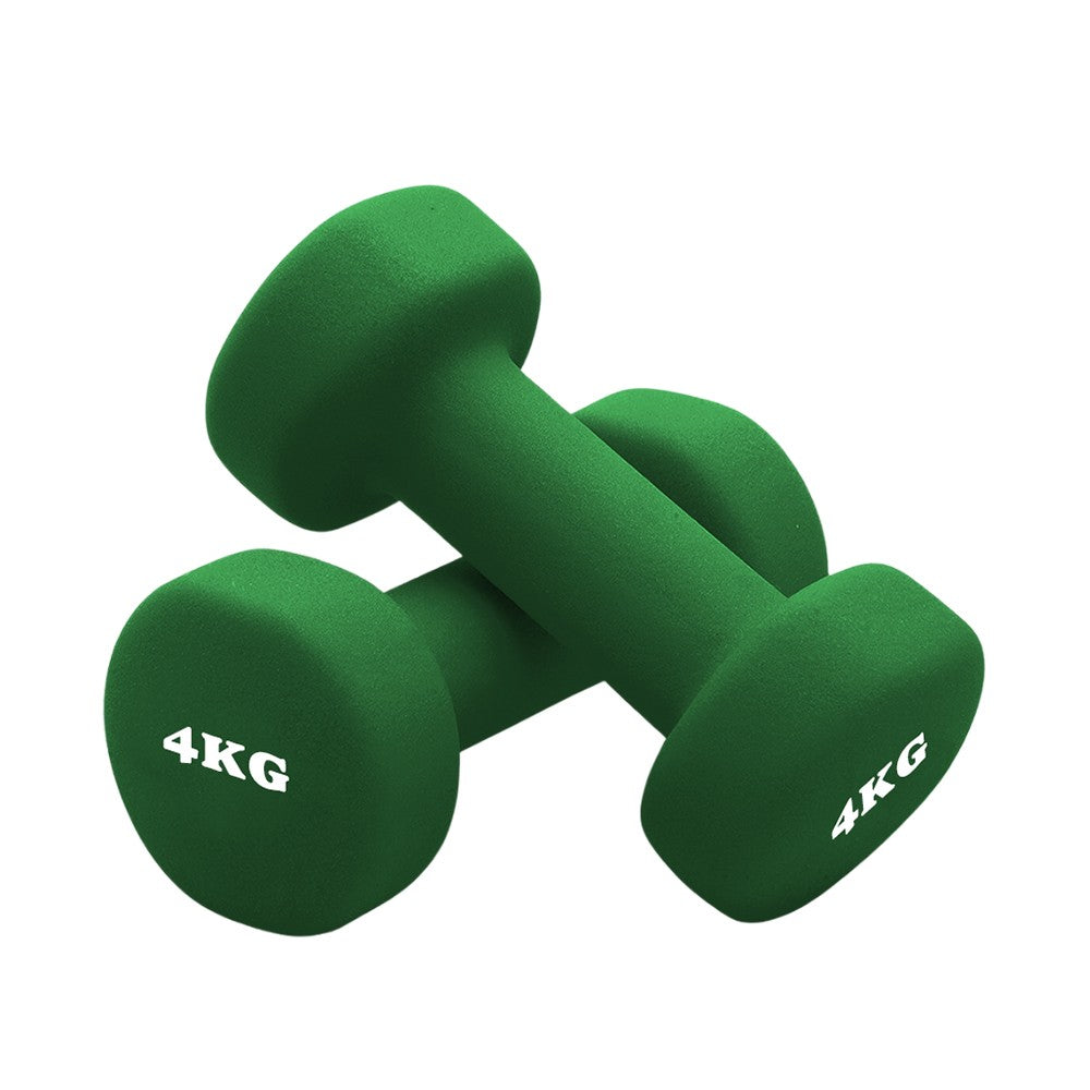 Basics Neoprene Coated Dumbbell Hand Weight(1pcs) 4kg