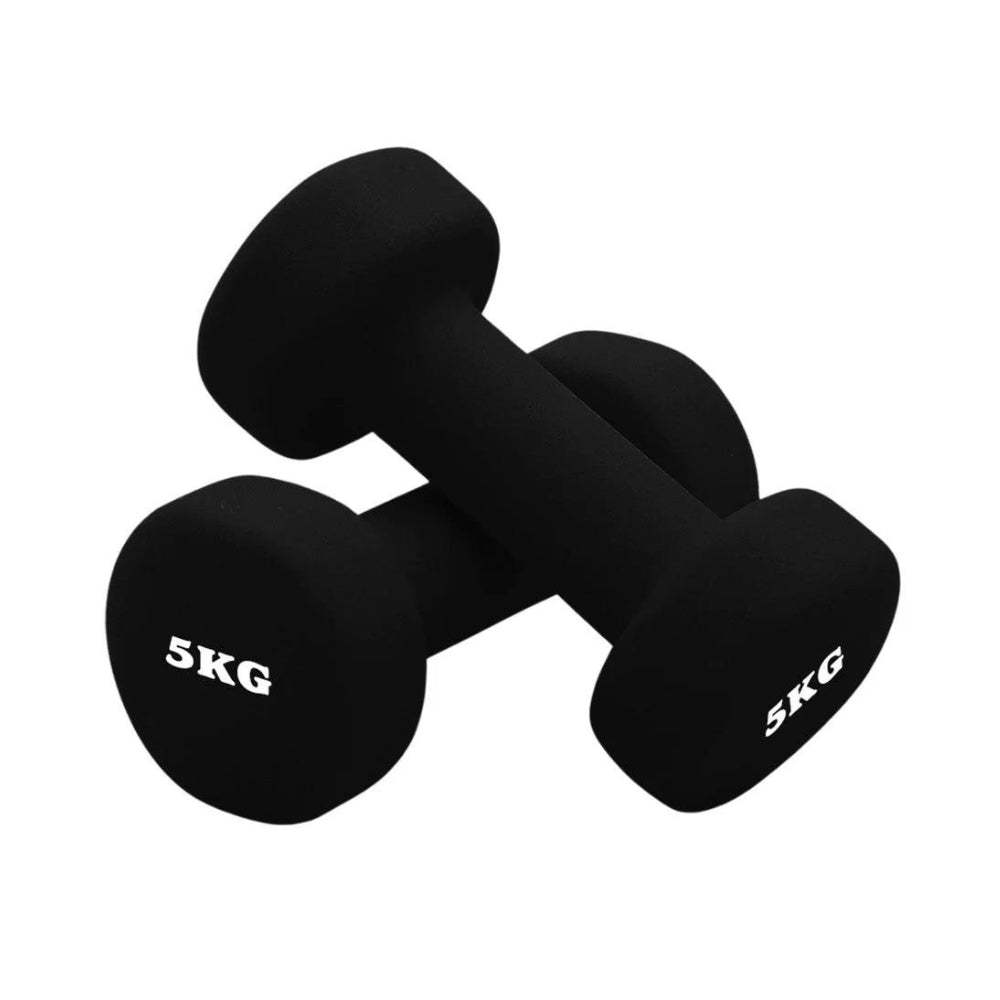 Basics Neoprene Coated Dumbbell Hand Weight(1pcs) 5kg