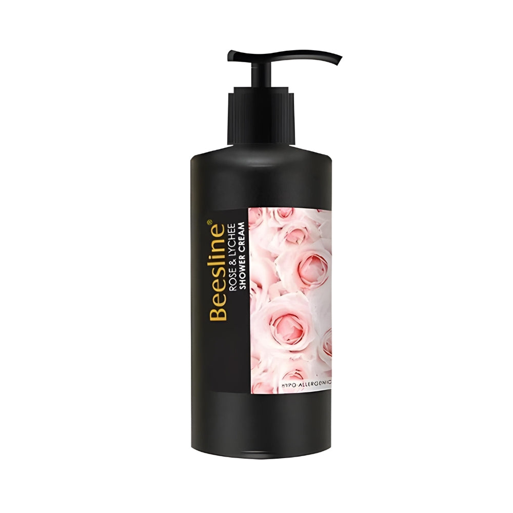 Beesline Shower Cream Rose & Lychee 1L