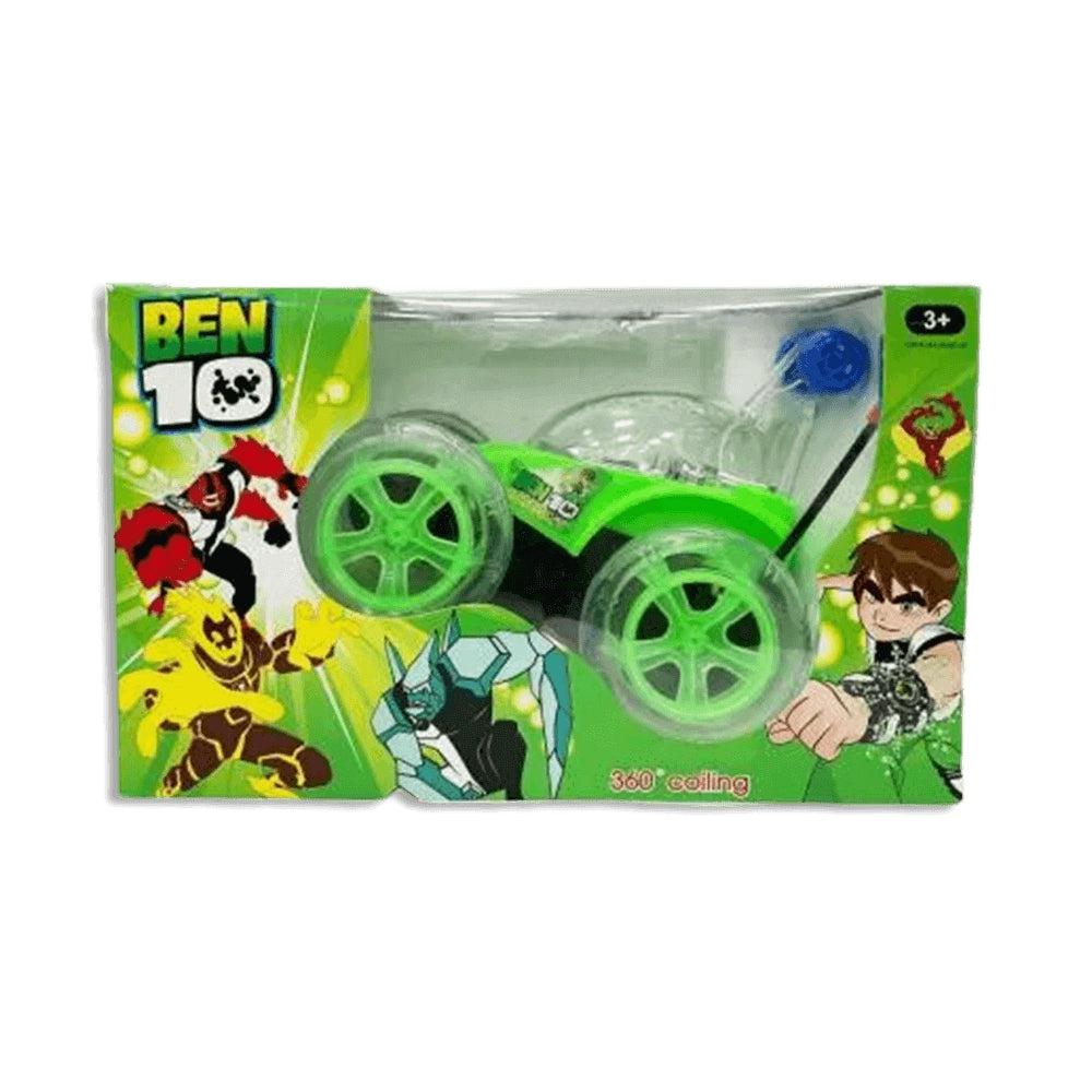 Ben 10 Green Crazy Car