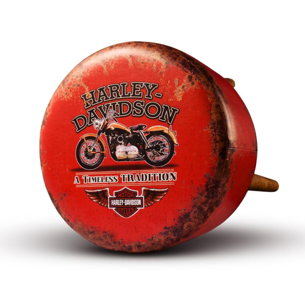 Bench-Pouf(Harley Davidson Orange)