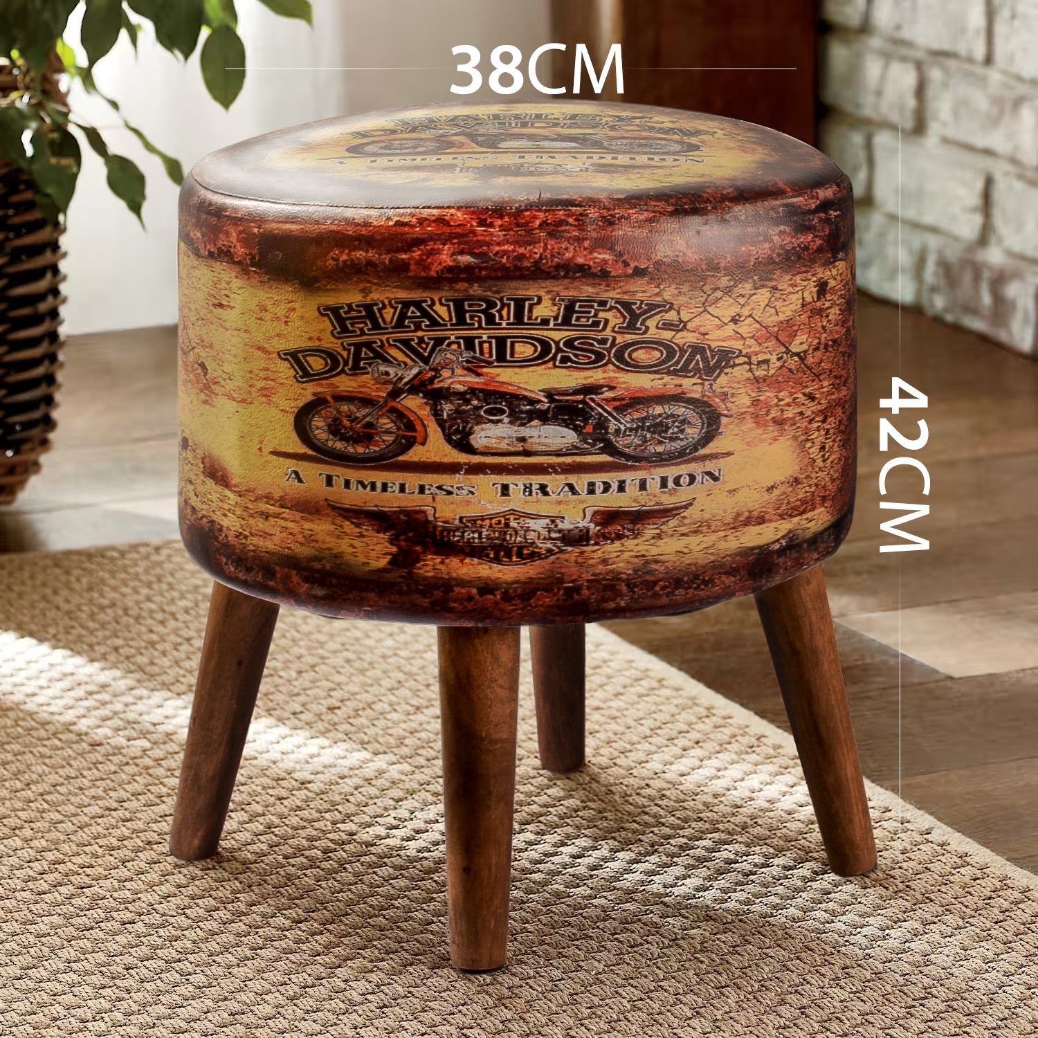 Bench-pouf (Harley Davidson)