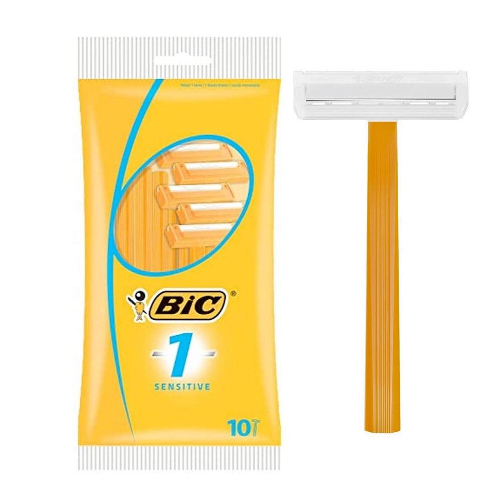 Bic 1 Disposable Razor Shavers Normal Single Blade 5 Pcs