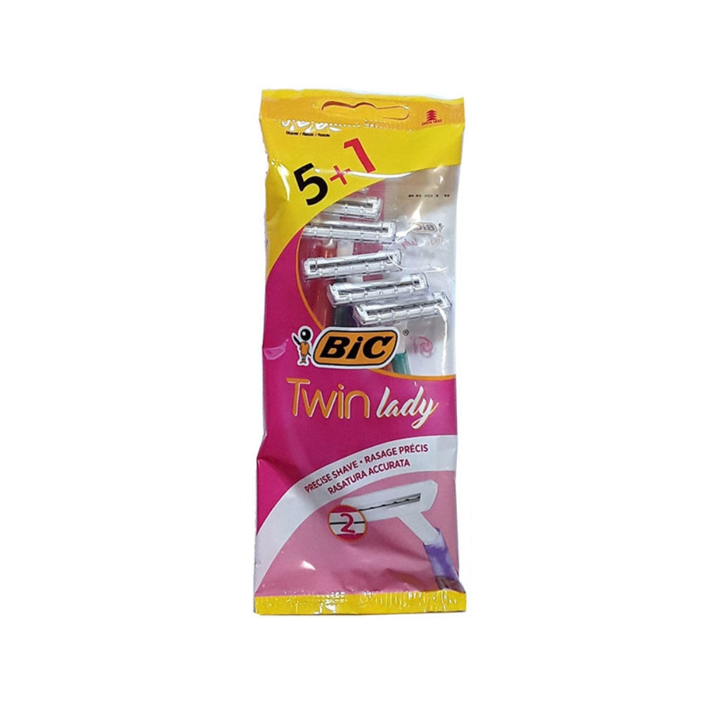 Bic Twin Lady 5+1 Disposable Razors