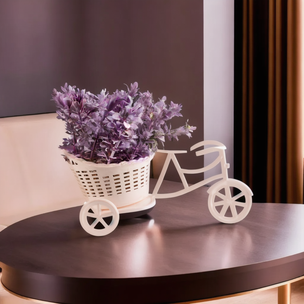 Bike Blooms Flower Basket