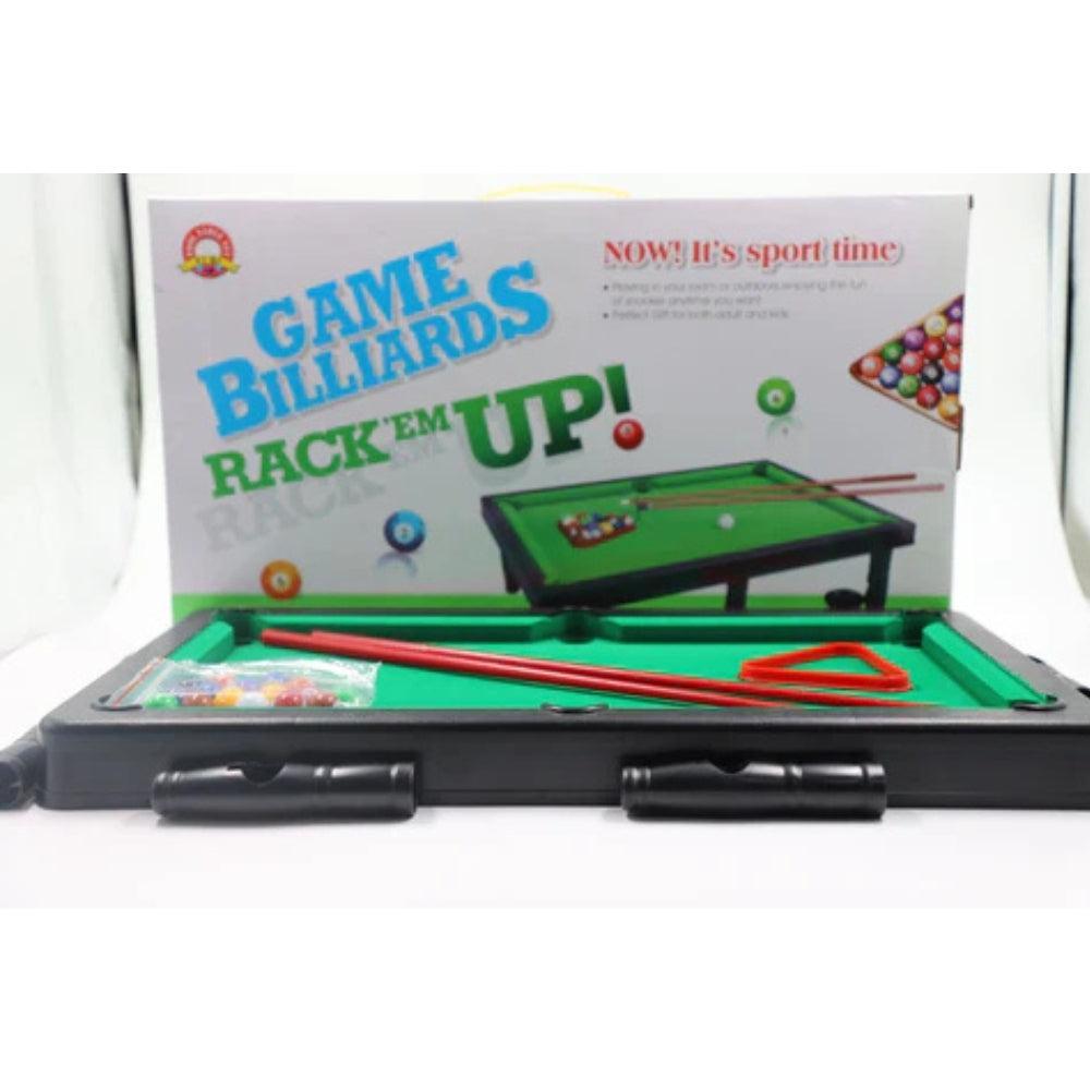Billiards Set - Mini Pool Table Game Toy