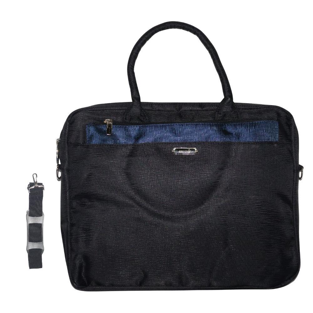 Black Professional Laptop Bag with Shoulder Strap
