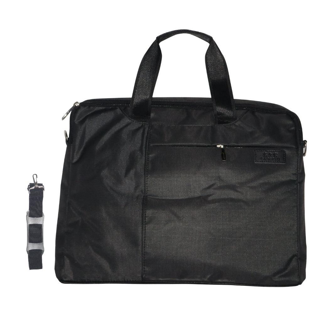 Black Professional Laptop Bag with Shoulder Strap