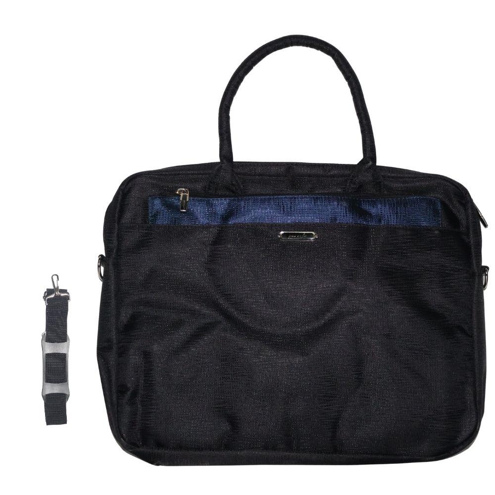 Black Professional Laptop Bag with Shoulder Strap