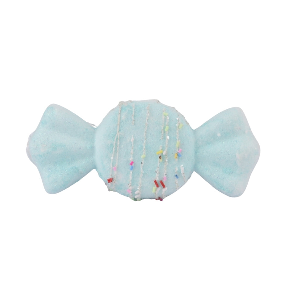 "Blue Candy Christmas Ornament"