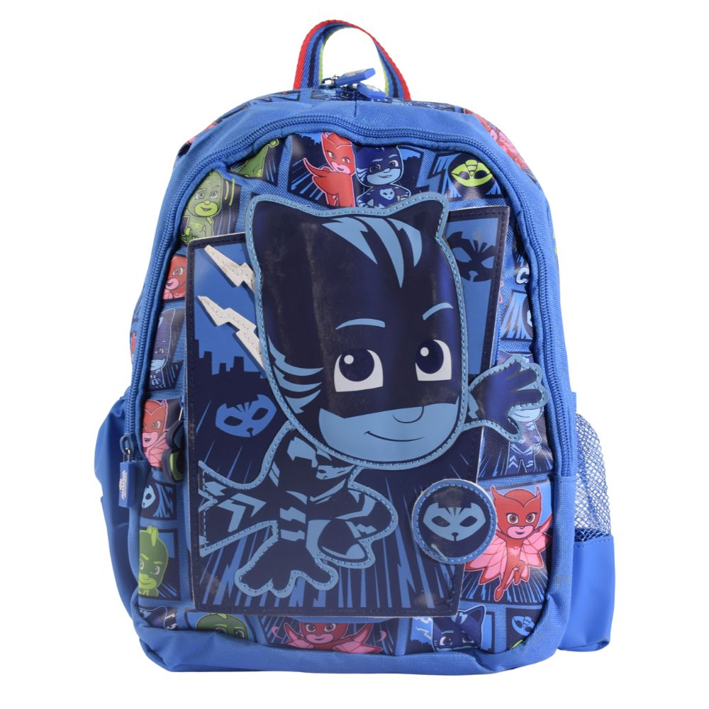 Blue PJ Masks Kids Backpack with Catboy Design