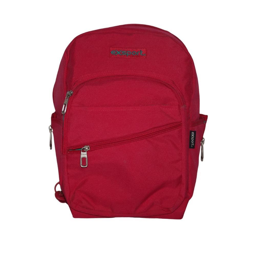 Bold Red Exsport Backpack