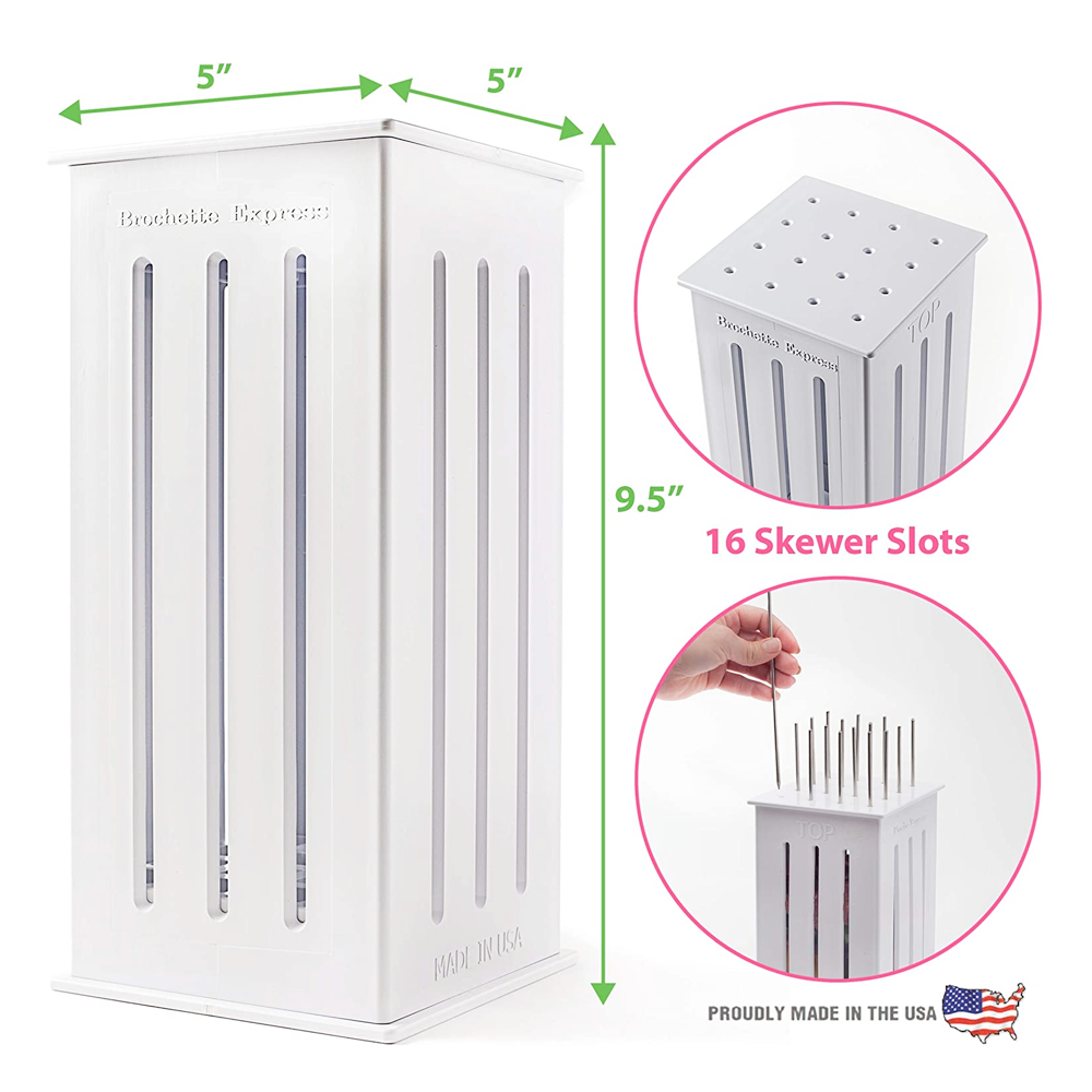 Brochette Express Great For Meats Vegetables & Fruit