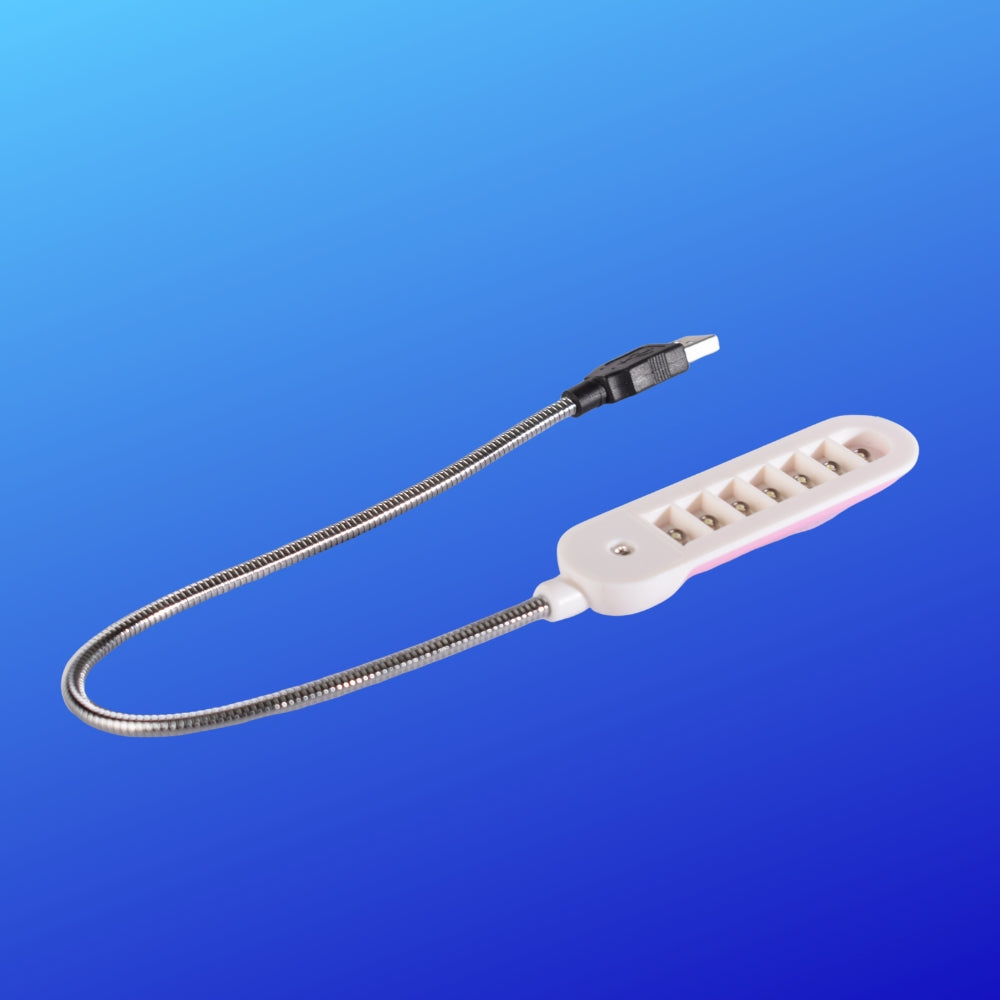 CARE CASE® Flexible Reading Lamp Bright USB 28 LED Light Portable LED Lamp Computer Lamp for Notebook PC Laptop LOT Reading Light