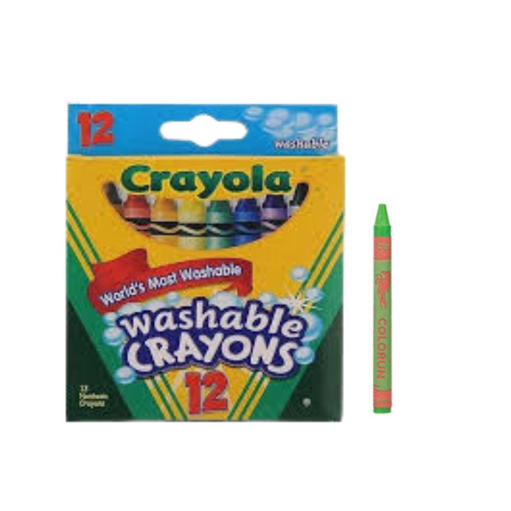 CRAYOLA Crayons, Assorted Colors, Art Tools for Kids, 12 Count