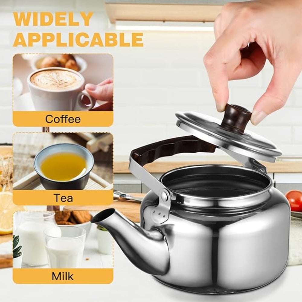 Cabilock pot kettle water boiler stainless steel water kettle handle household water kettle tea kettle kitchen water kettle stainless steel water bottle soft drink plastic induction cooker