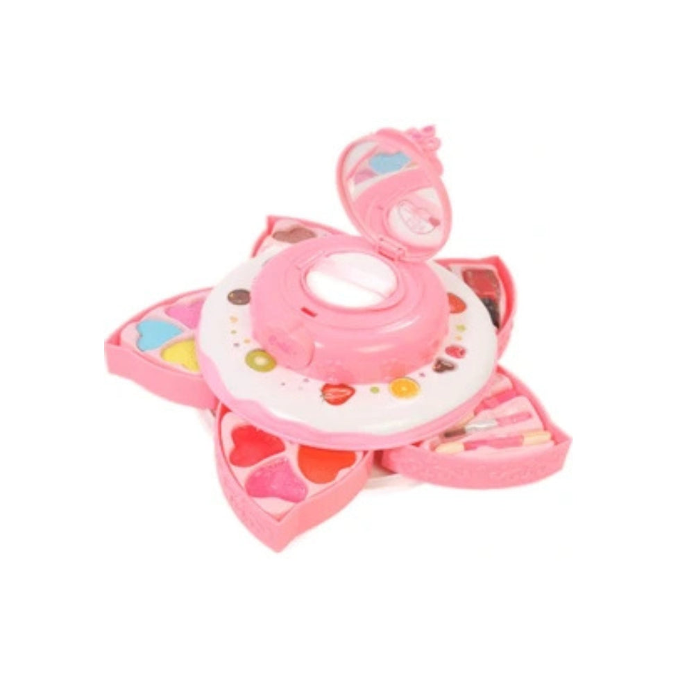 Cake design rotating model toy makeup set