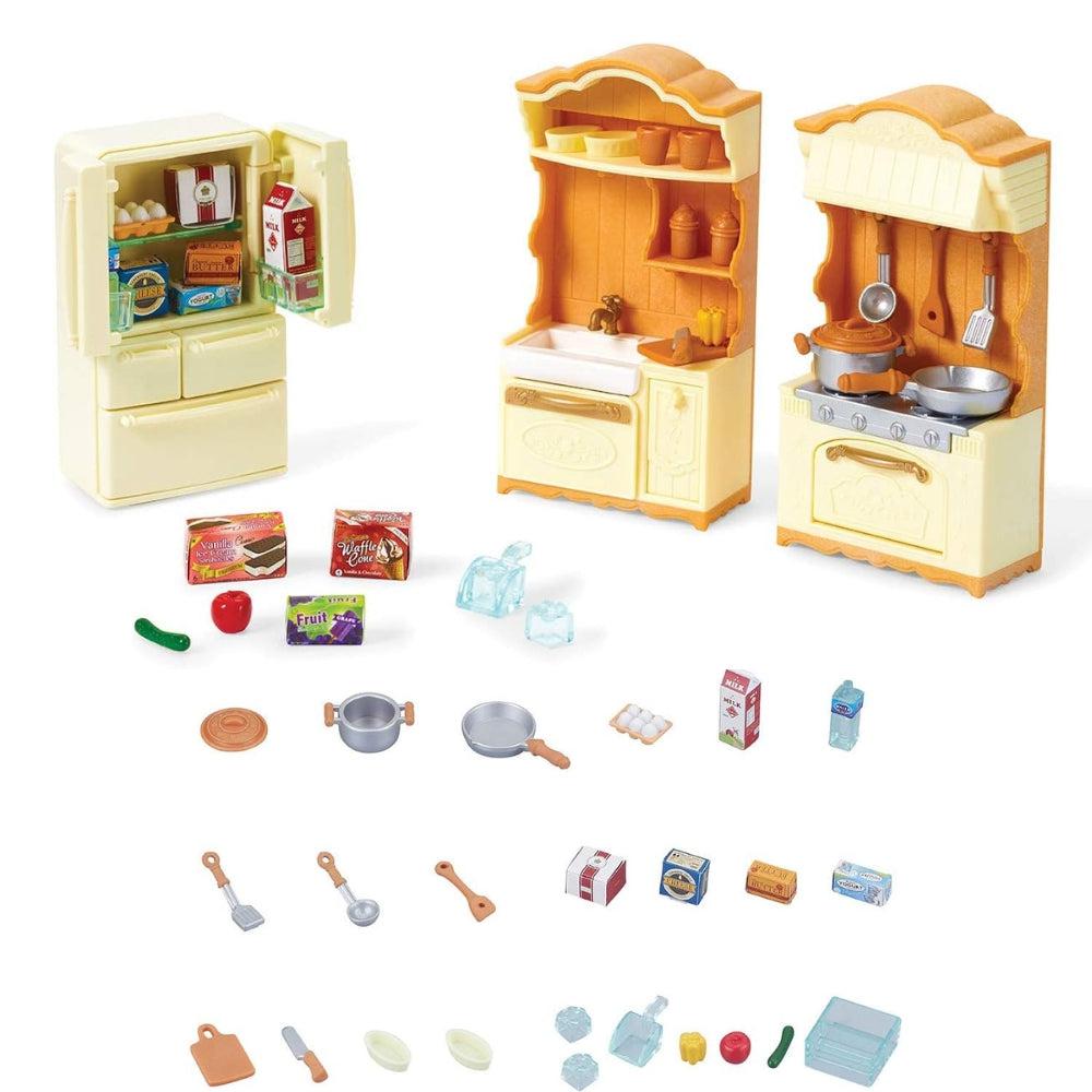 Calico Critters Kitchen Playset - Create Delicious Meals With Your Critters