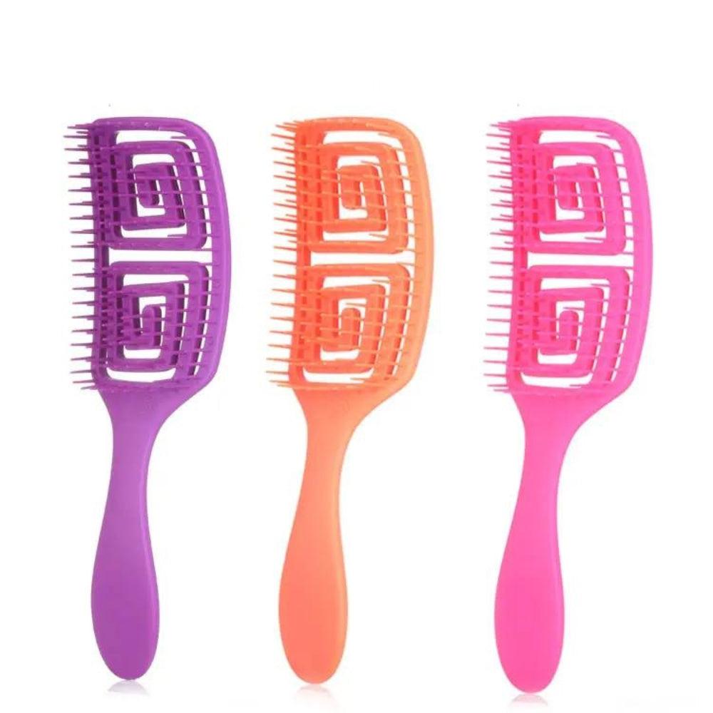 Candy Brush Wholesale Custom Logo Hair Dryer And Volumizer Hot Air Brush, Vent Hair Massage Brush, Detangle Brush For Hair