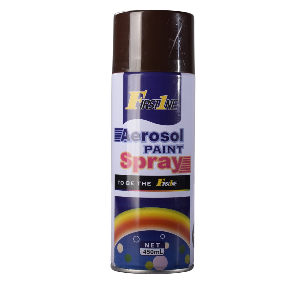 Car Auto Multi Purpose Lacquer Spray Paint Brown