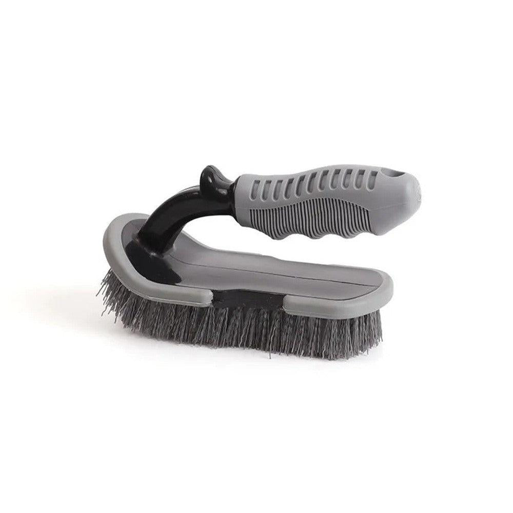 Car Mat Brush Tire Carpet Cleaning Brush Gray