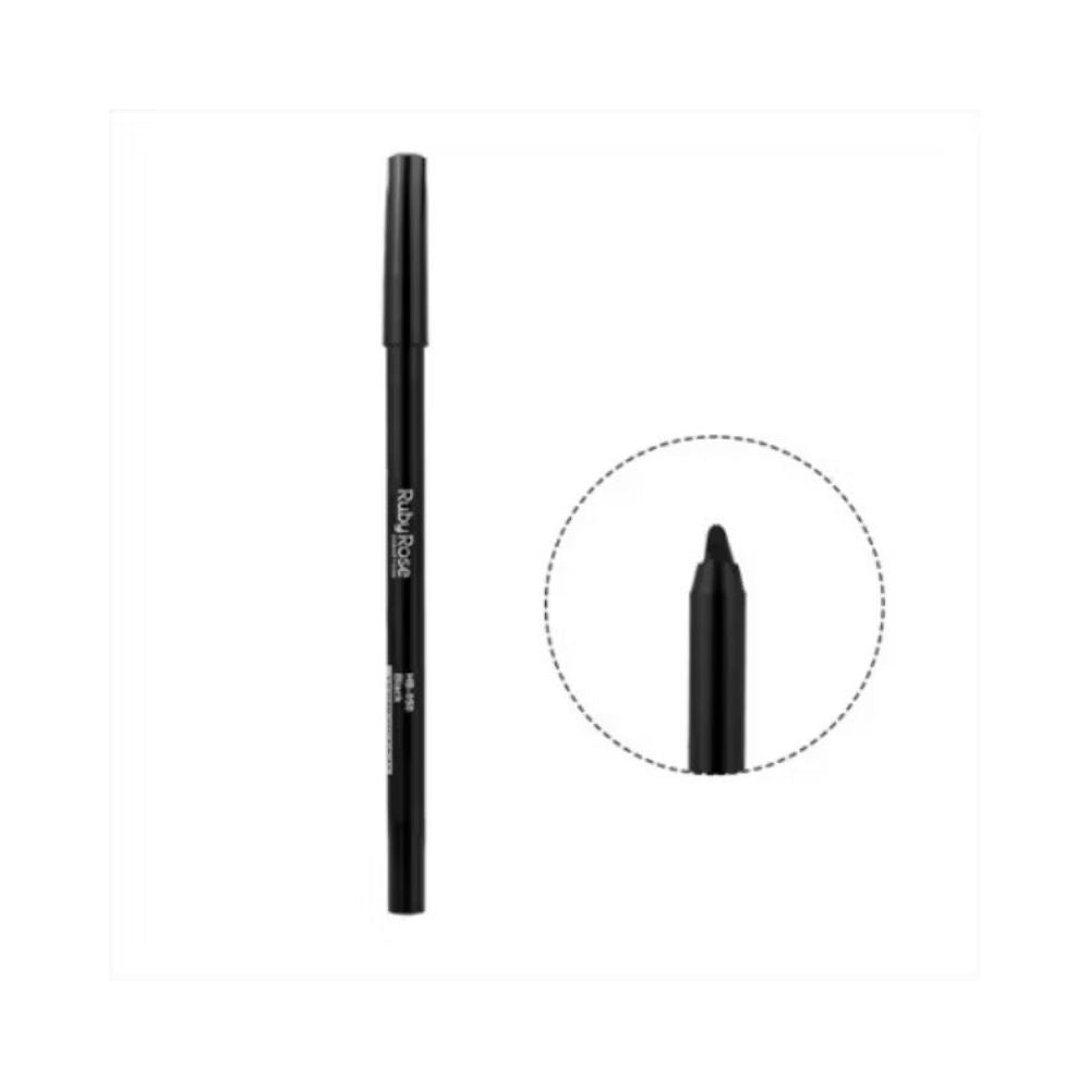 Carbon Black Ruby Rose Waterproof Eyeliner Pencil