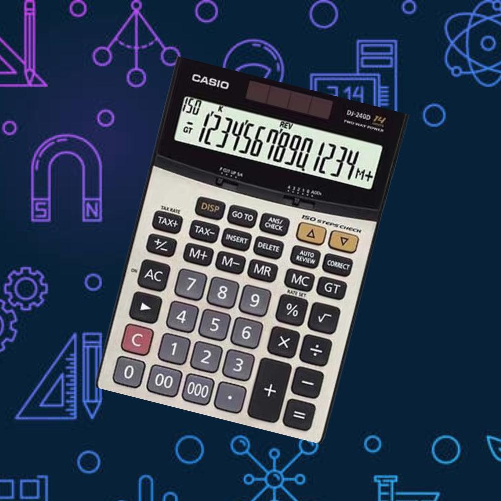 Casio Electronic Calculator - DJ-240D
