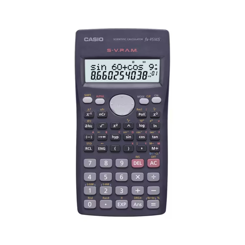 Casio Scientific Calculator 244 Functions (FX-95MS)