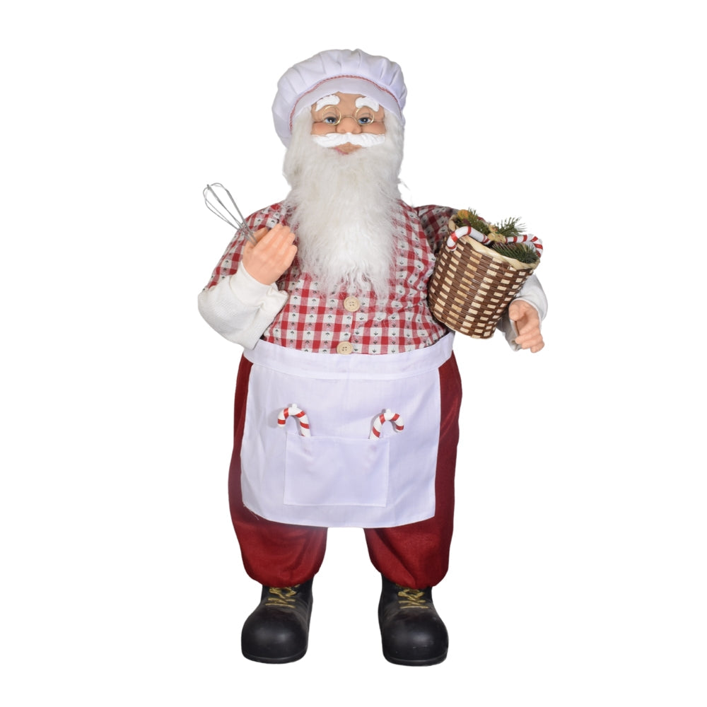 Chef Santa Claus Christmas Decoration