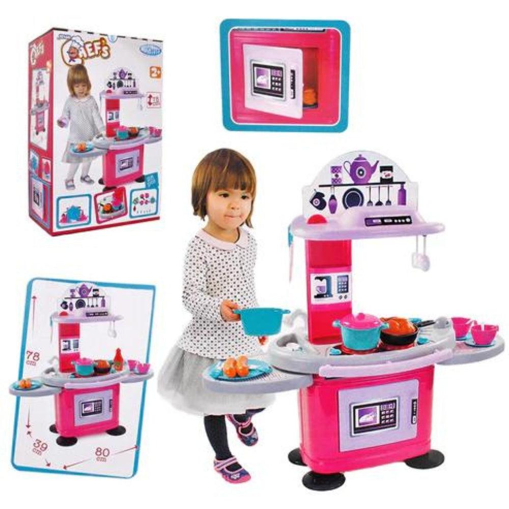 Chef's Pink Kitchen Set