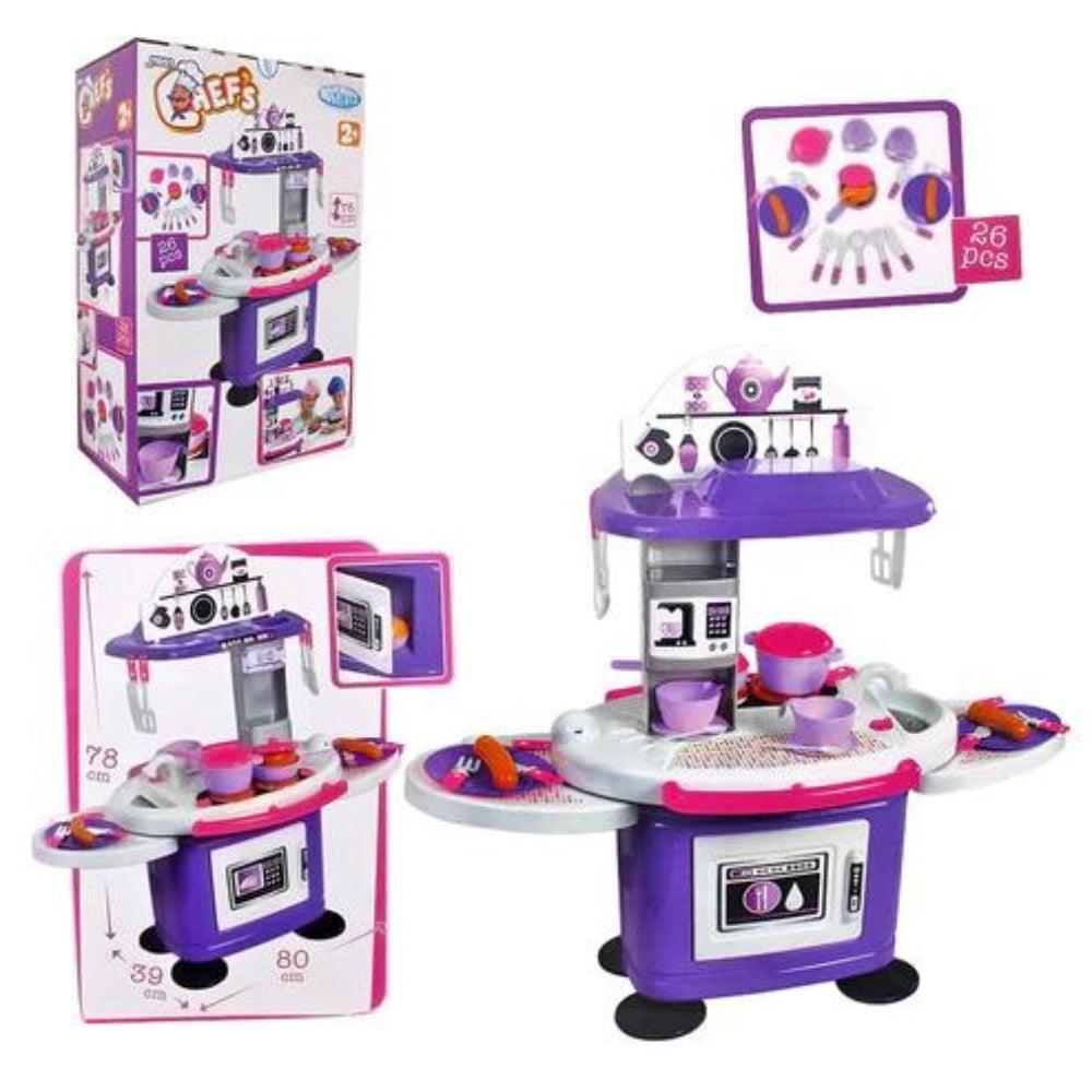 Chef's Purple Kitchen Set