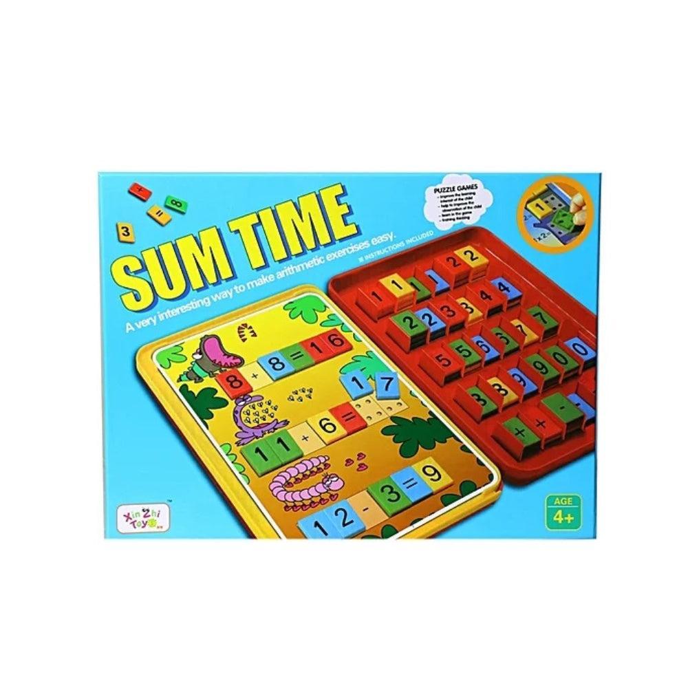 Children Arithmetic Sum Time And Puzzle Games
