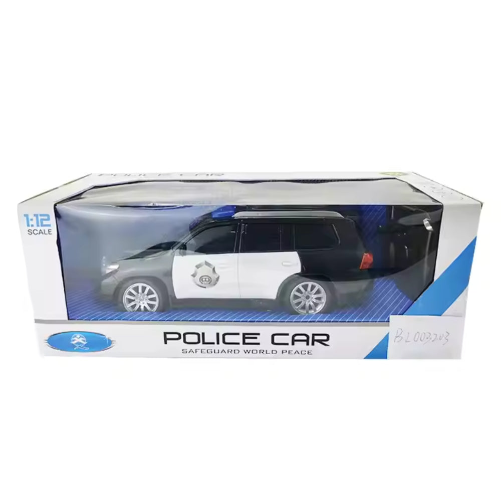 Children Pretend Play Toys 1/12 Scale 4-channel Police chase Electric Toys Car