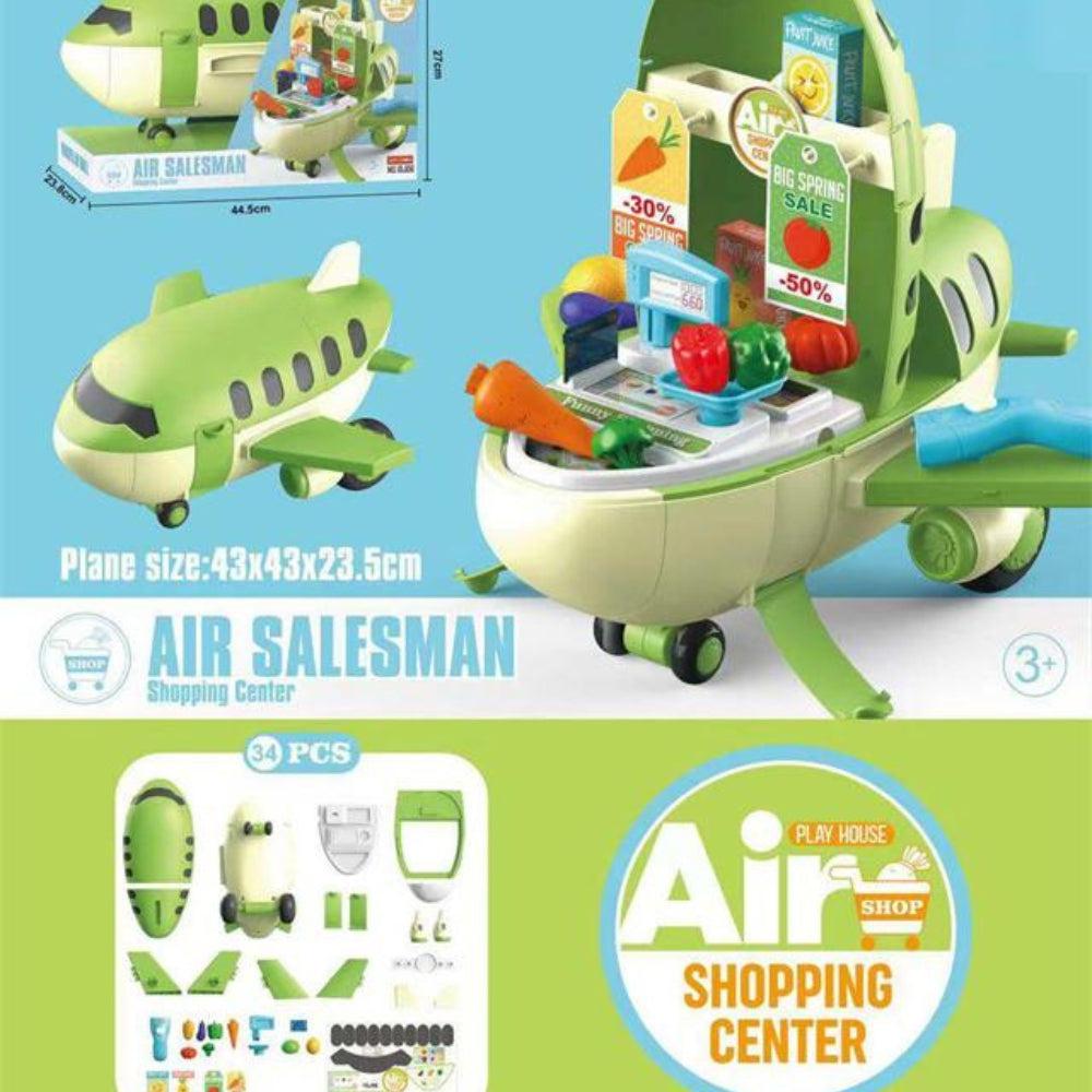 Children's Cartoon Plane 2 In 1