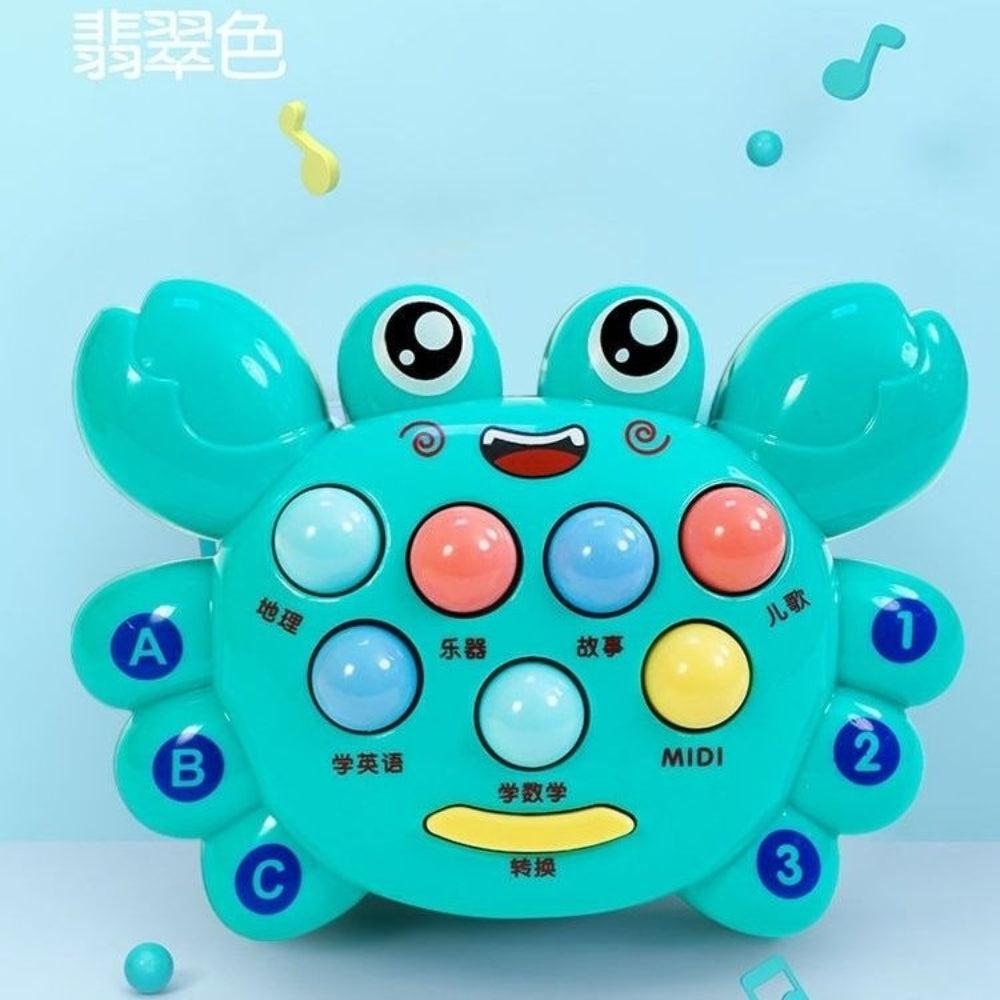 Children's Educational Music Whack-A-Mole Story Machine Percussion Toy Multifunctional Handheld Learning Machine Singing And Telling Stories