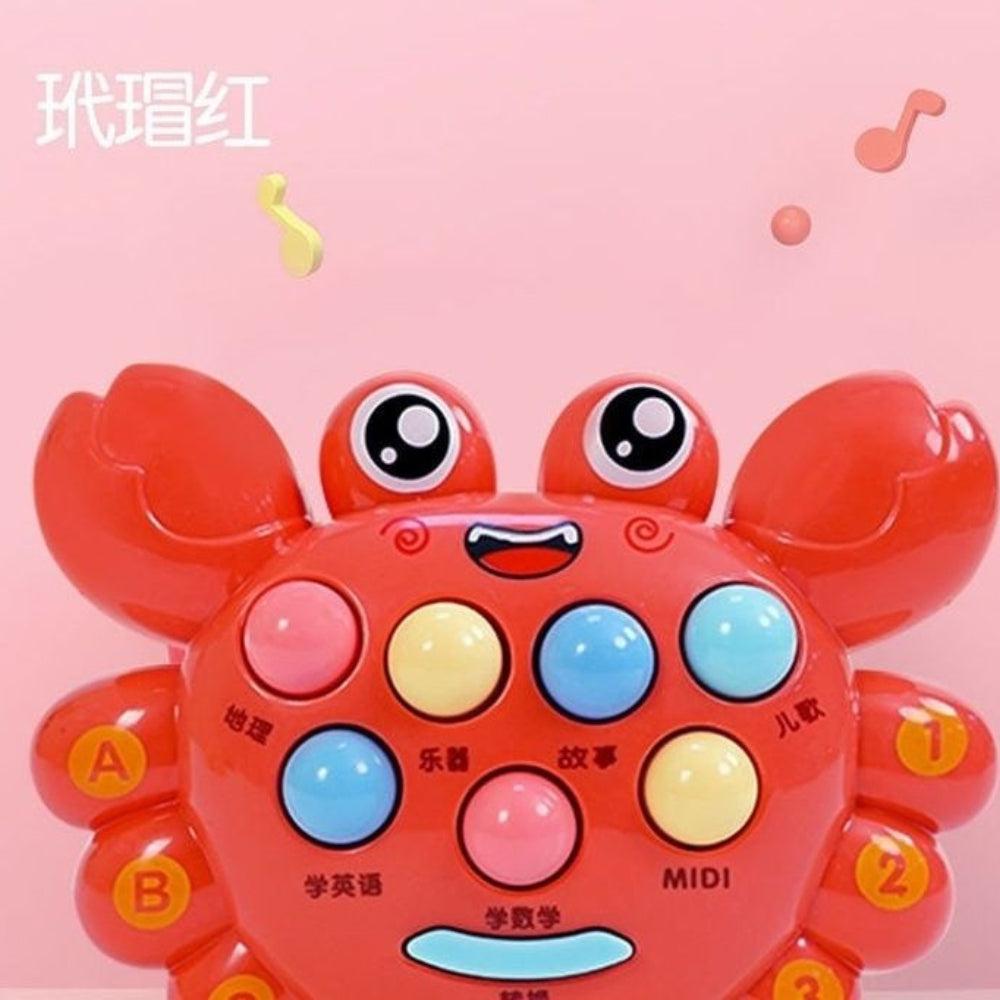 Children's Educational Music Whack-A-Mole Story Machine Percussion Toy Multifunctional Handheld Learning Machine Singing And Telling Stories