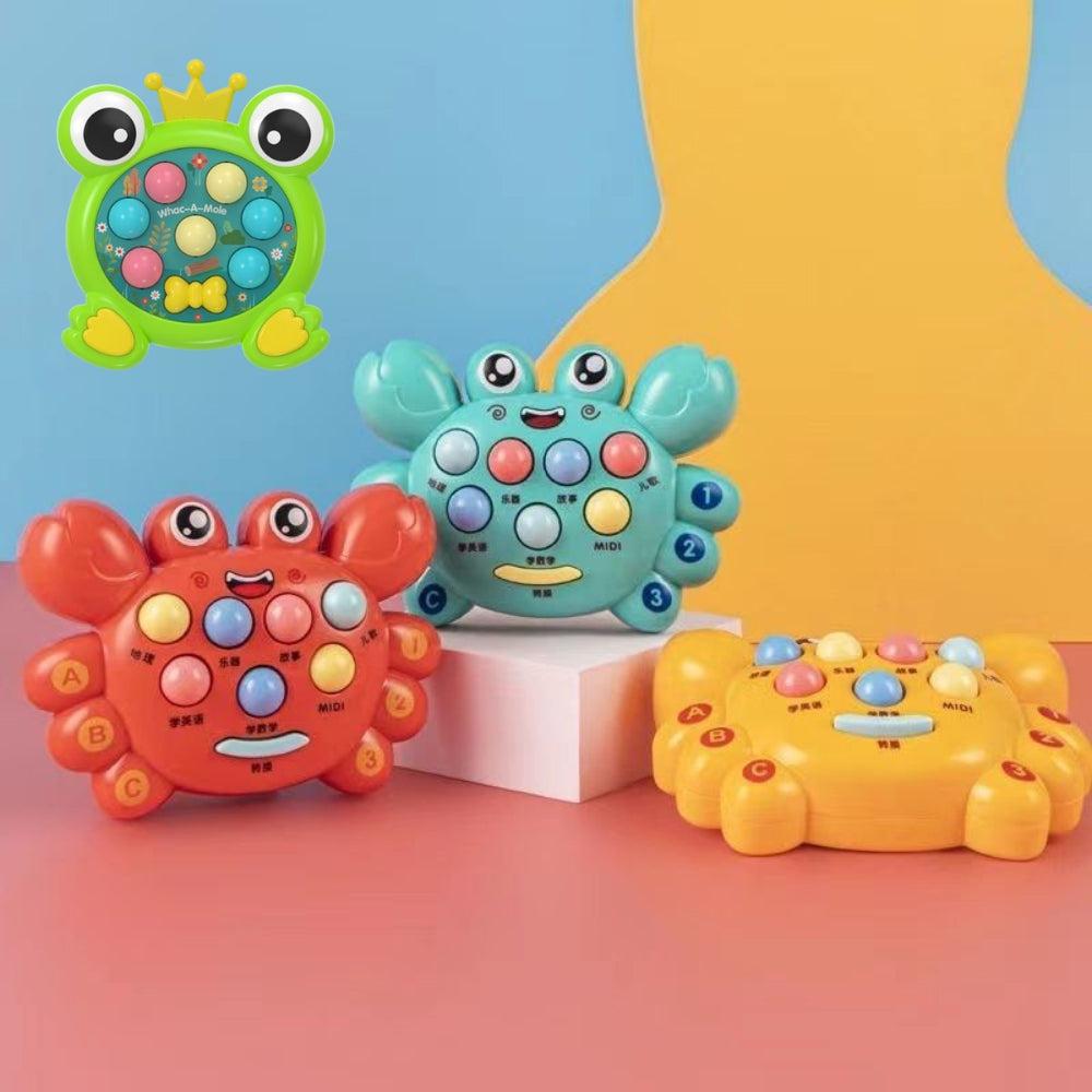 Children's Educational Music Whack-A-Mole Story Machine Percussion Toy Multifunctional Handheld Learning Machine Singing And Telling Stories