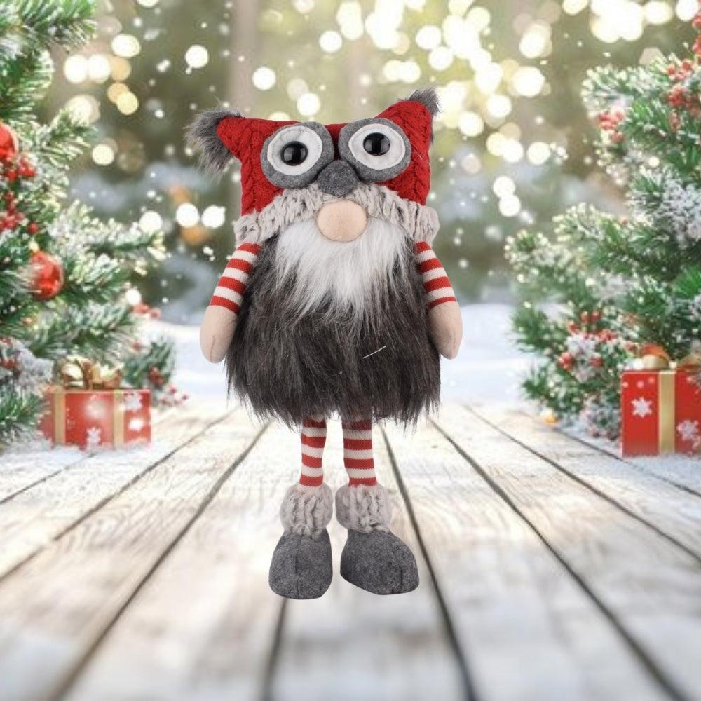 Christmas Gonk Decorations Handmade Owl Gnome Xmas Decor for Home Kitchen Farmhouse 70 Cm