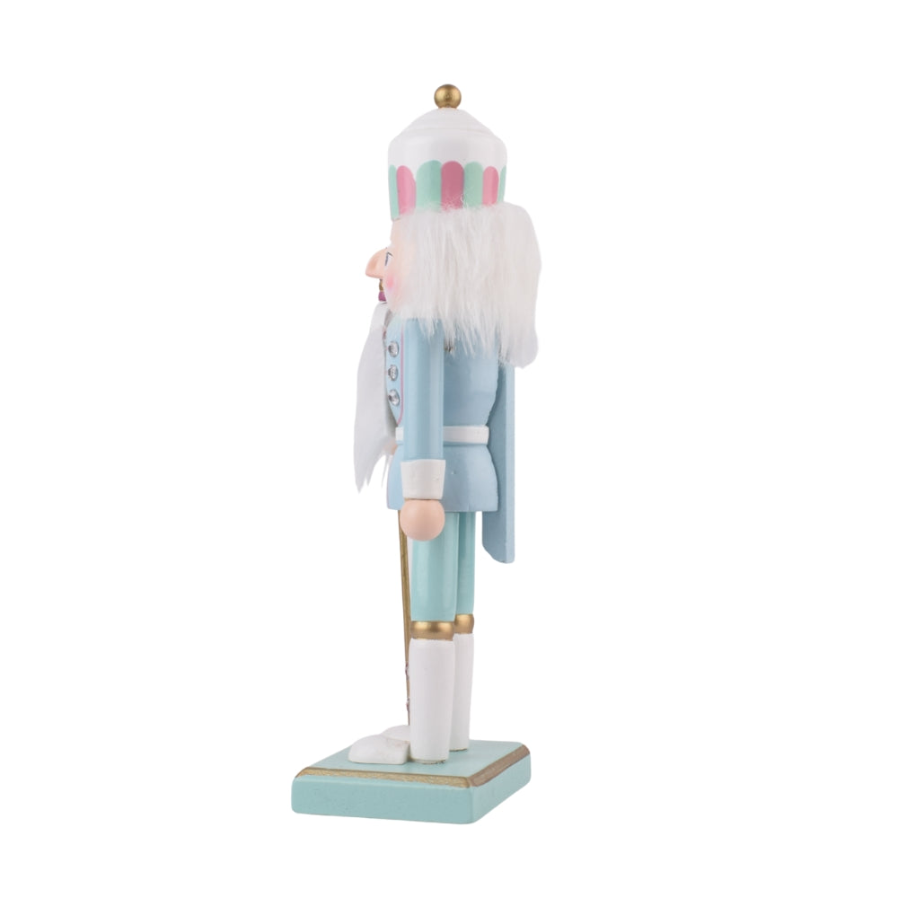 Christmas Nutcracker Pink Nutcracker Christmas Decor Wooden Nutcracker Figures Christmas Nutcracker