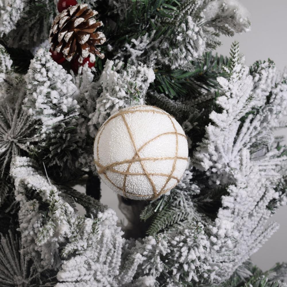 Christmas Party Ornaments Foam Christmas Tree Decoration Ball 3PCS