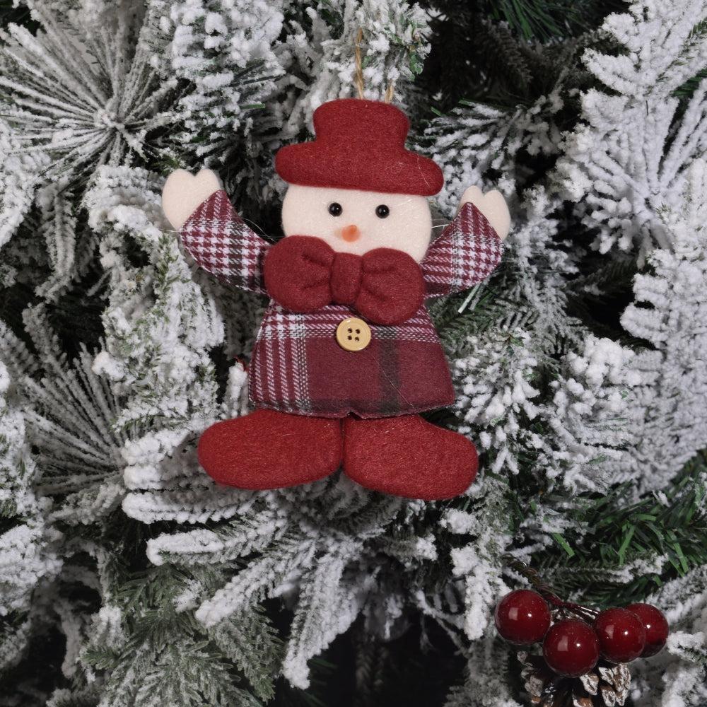Christmas Tree Doll Cartoon Hanging Medium Santa Banner